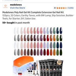 Poly Nail Gel Kit - Earthy Tones